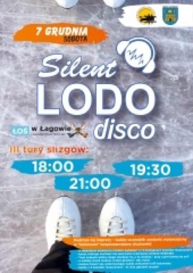 Silent Lodo Disco na lodowisku Łoś w Łagowie
