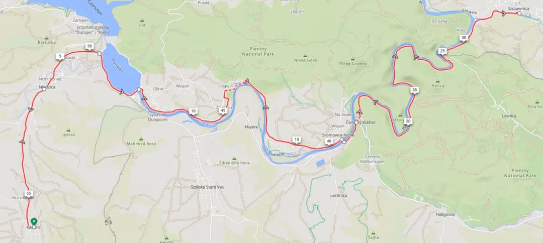 Najlepsze trasy rowerowe w Szczawnicy: długość, trudność i atrakcje na szlaku