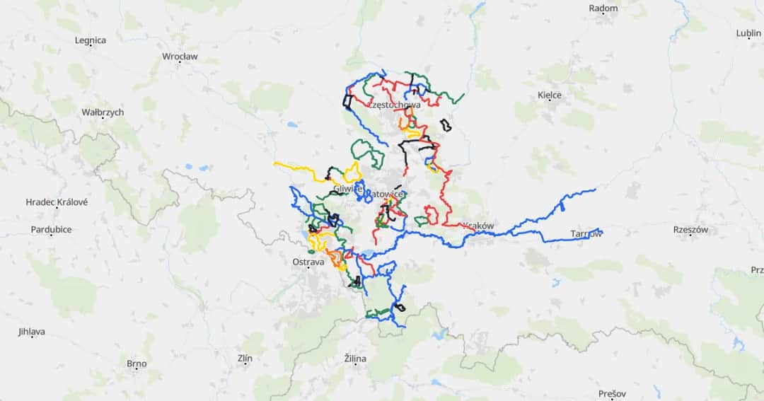 Najlepsze trasy rowerowe Śląsk mapa - planuj niezapomniane wycieczki