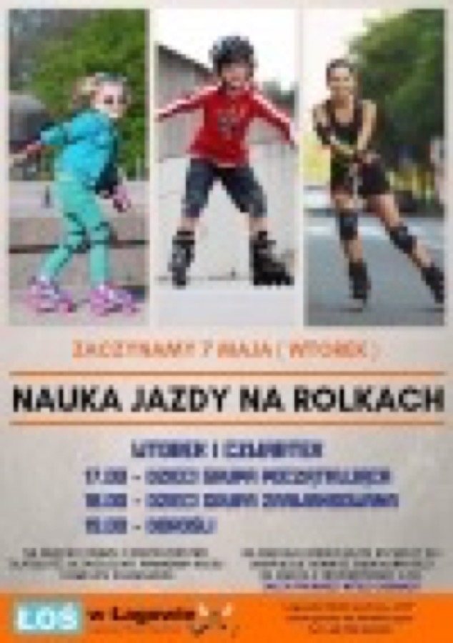 Nauka jazdy na rolkach